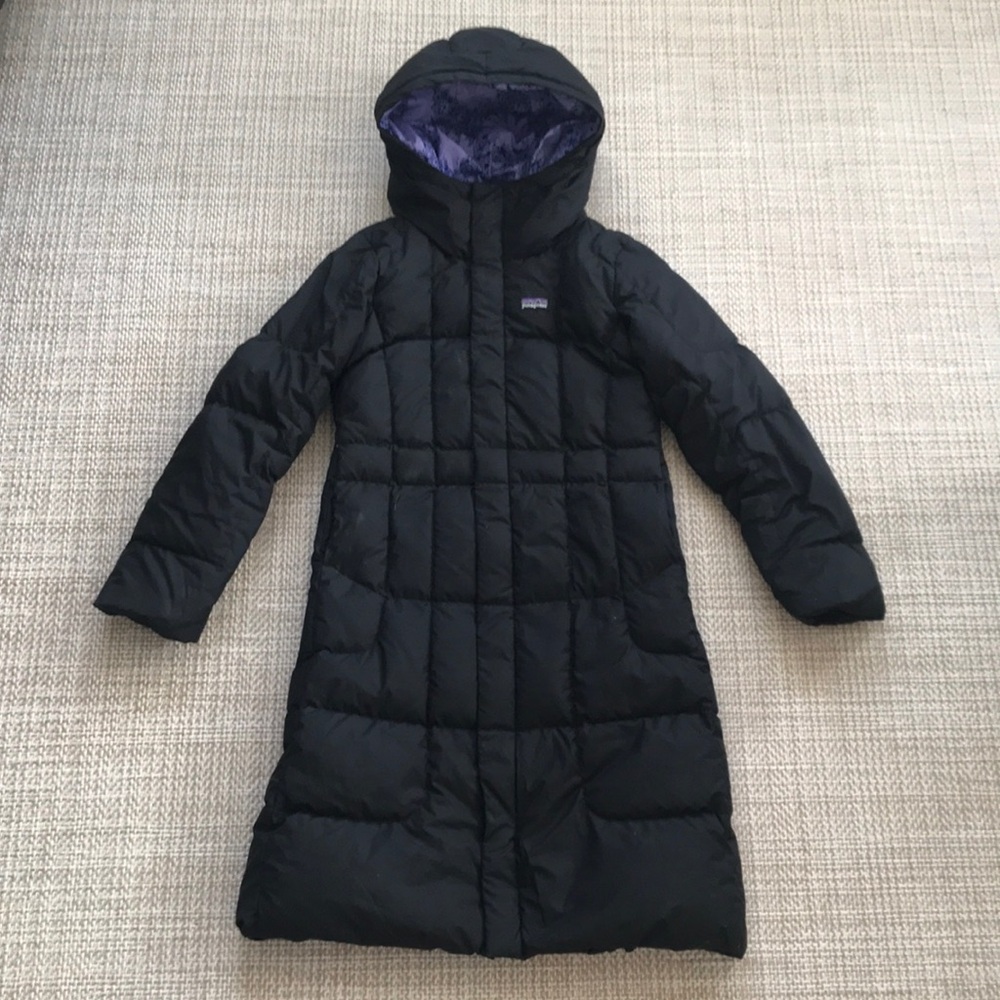 Patagonia Long Puffer Jacket (girls' size M)